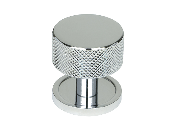 Polished Chrome Brompton Cabinet Knob - 32mm (Plain) | 46858