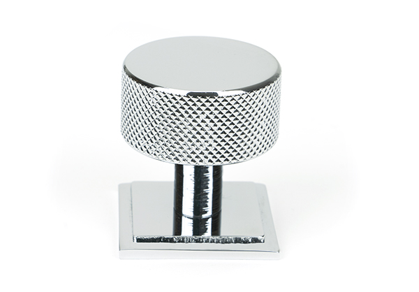 Polished Chrome Brompton Cabinet Knob - 32mm (Square) | 46861