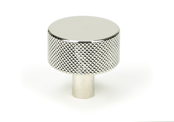 Polished Nickel Brompton Cabinet Knob - 32mm (No rose) | 46863