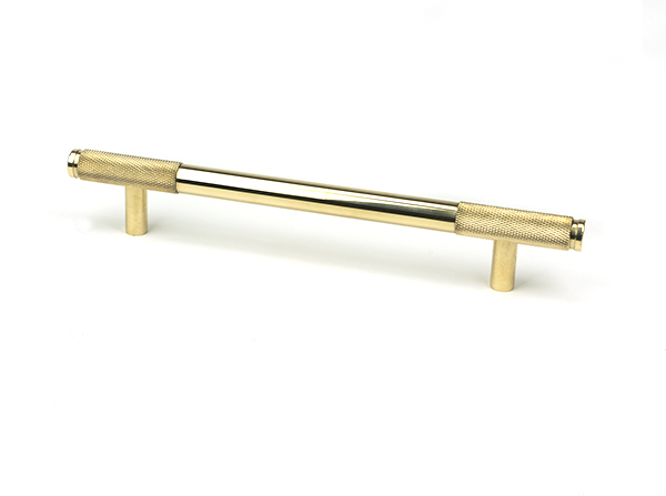 Polished Brass Half Brompton Pull Handle - Medium | 46868