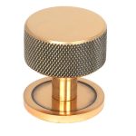 Polished Bronze Brompton Cabinet Knob - 32mm (Plain) | 46870
