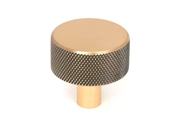 Polished Bronze Brompton Cabinet Knob - 32mm (No rose) | 46871