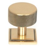 Polished Bronze Brompton Cabinet Knob - 32mm (Square) | 46873
