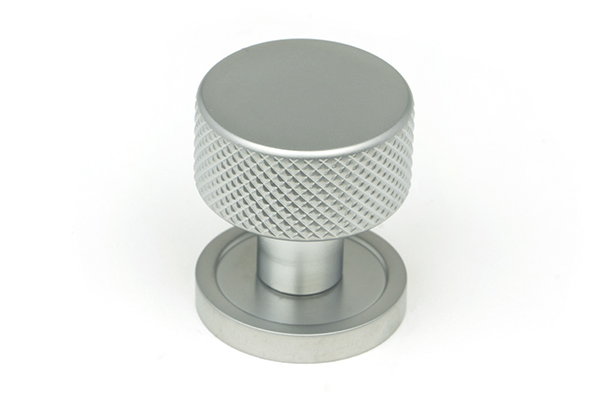 Satin Chrome Brompton Cabinet Knob - 25mm (Plain) | 46876