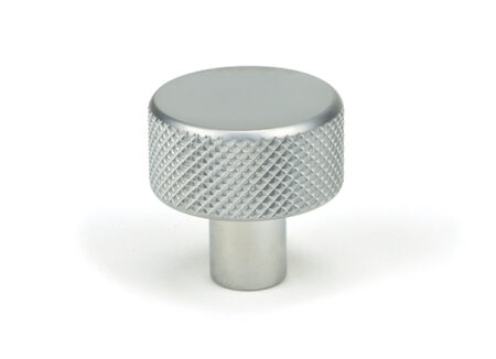 Satin Chrome Brompton Cabinet Knob - 25mm (No rose) | 46880