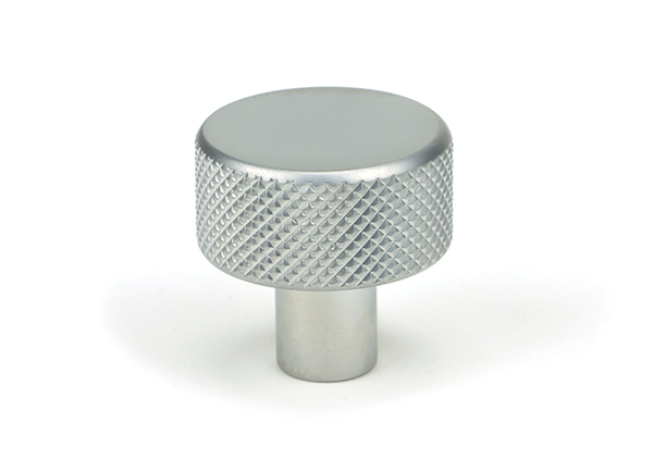 Satin Chrome Brompton Cabinet Knob - 25mm (No rose) | 46880