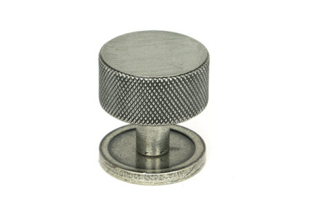 From the Anvil 32mm Brompton Cabinet Knob - Pewter Patina