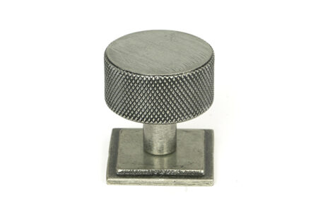 From the Anvil 32mm Brompton Cabinet Knob - Pewter Patina