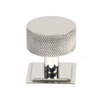 Polished SS (304) Brompton Cabinet Knob - 32mm (Square) | 46889