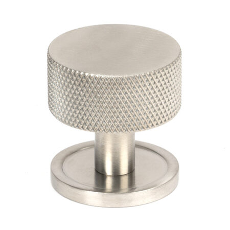 Satin SS (304) Brompton Cabinet Knob - 32mm (Plain) | 46890