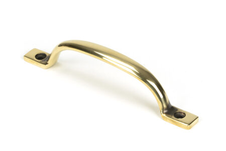 Aged Brass Slim Sash Pull | 46954
