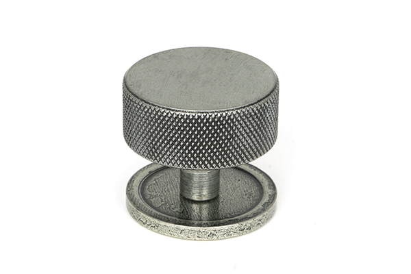 Pewter Brompton Cabinet Knob - 38mm (Plain) | 47088