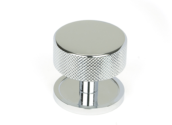 Polished Chrome Brompton Cabinet Knob - 38mm (Plain) | 47141