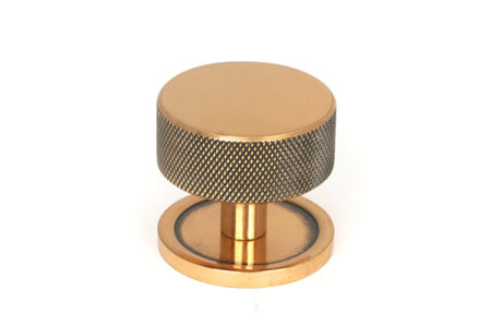 Polished Bronze Brompton Cabinet Knob - 38mm (Plain) | 47153