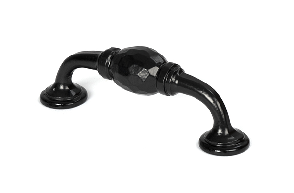 Black 5" Hammered D Handle | 48347