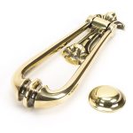 Aged Brass Loop Door Knocker | 49550