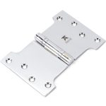 Polished Chrome 4" x 4" x 6" Parliament Hinge (pair) ss | 49559