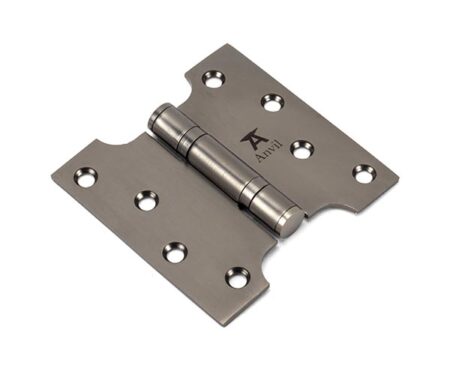 Aged Bronze 4" x 2" x 4" Parliament Hinge (pair) ss | 49560