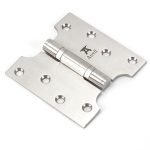 Satin SS (304) 4" x 2" x 4" Parliament Hinge (pair) | 49566