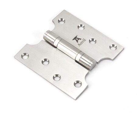 Satin SS (304) 4" x 2" x 4" Parliament Hinge (pair) | 49566