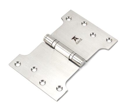 Satin SS (304) 4" x 4" x 6" Parliament Hinge (pair) | 49568