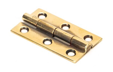Aged Brass 2" Butt Hinge (pair) | 49583
