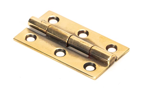 Aged Brass 2" Butt Hinge (pair) | 49583