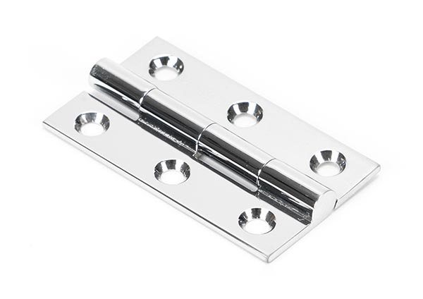 Polished Chrome 2" Butt Hinge (pair) | 49586