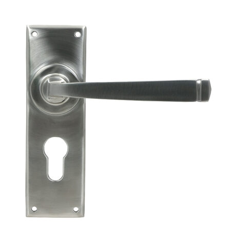 Satin Marine SS (316) Avon Lever Euro Lock Set | 49830