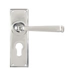 Polished Marine SS (316) Avon Lever Euro Lock Set | 49831