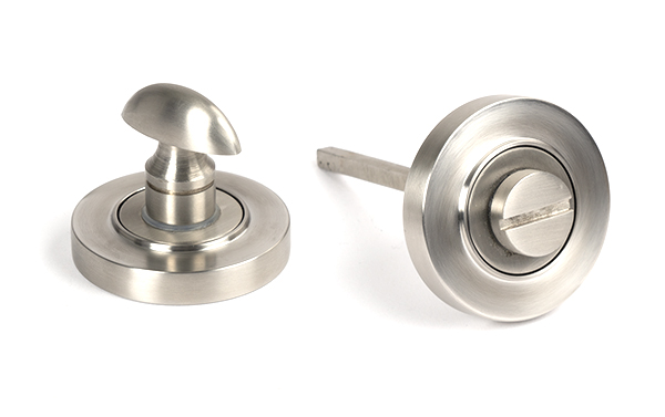 Satin Marine SS (316) Round Thumbturn Set (Plain) | 49856