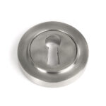 From the Anvil Satin Marine SS (316) Round Escutcheon (Plain)