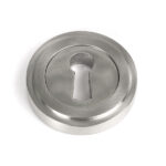 From the Anvil Satin Marine SS (316) Round Escutcheon (Art Deco)