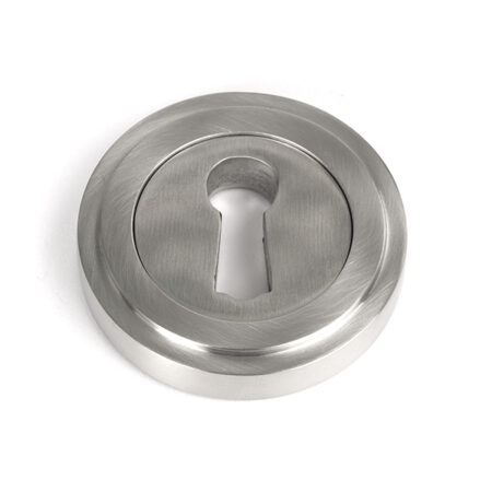 From the Anvil Satin Marine SS (316) Round Escutcheon (Art Deco)