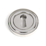 From the Anvil Polished Marine SS (316) Round Escutcheon (Art Deco)