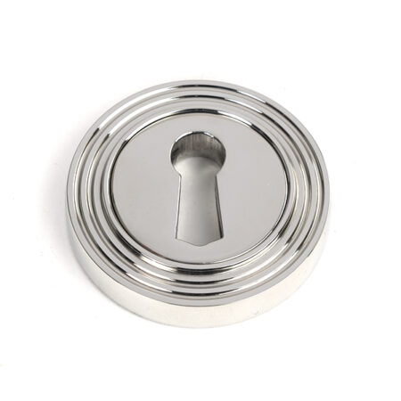 From the Anvil Polished Marine SS (316) Round Escutcheon (Beehive)