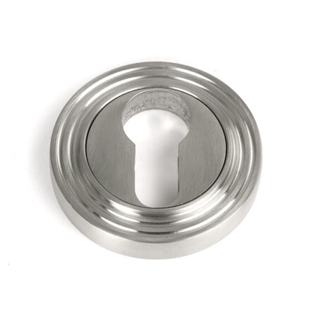 From the Anvil Satin Marine SS (316) Round Euro Escutcheon (Beehive)