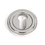 From the Anvil Polished Marine SS (316) Round Euro Escutcheon (Art Deco)