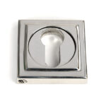 From the Anvil Polished Marine SS (316) Round Euro Escutcheon (Square)