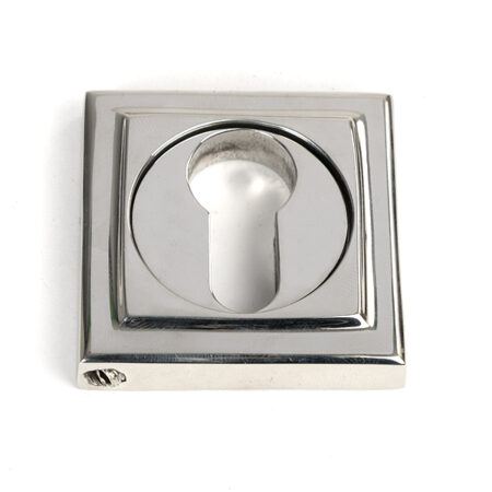 From the Anvil Polished Marine SS (316) Round Euro Escutcheon (Square)