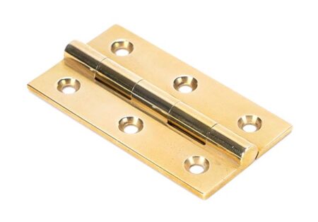 From the Anvil Polished Brass 2.5" Butt Hinge (pair)