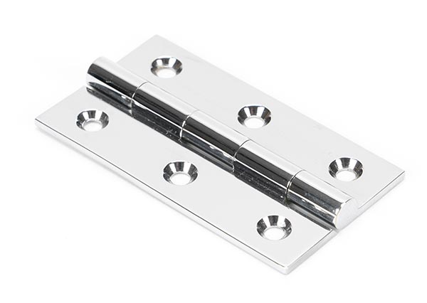 From the Anvil Polished Chrome 2.5" Butt Hinge (pair)