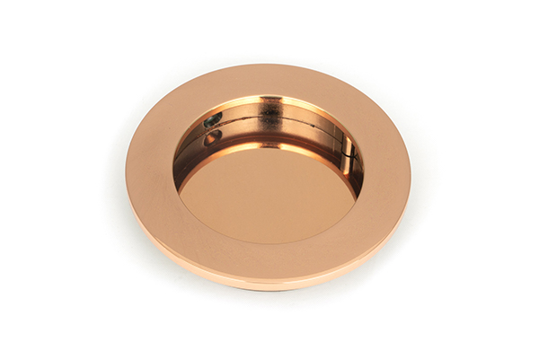 From the Anvil Polished Bronze 75mm Plain Round Pull
