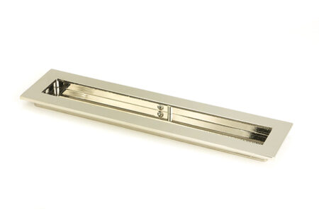 From the Anvil Polished Nickel 250mm Plain Rectangular Pull