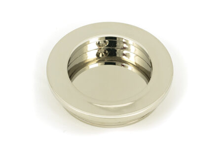 From the Anvil Polished Nickel 60mm Plain Round Pull