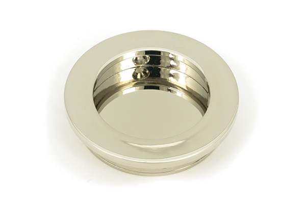 From the Anvil Polished Nickel 60mm Plain Round Pull