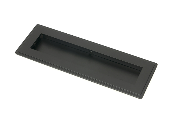 From the Anvil Matt Black 175mm Art Deco Rectangular Pull