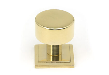 From the Anvil 25mm Kelso Cabinet Knob - Polished Brass