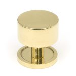 Polished Brass Kelso Cabinet Knob - 32mm (Plain) | 50295