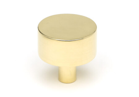 From the Anvil 32mm Kelso Cabinet Knob - Polished Brass